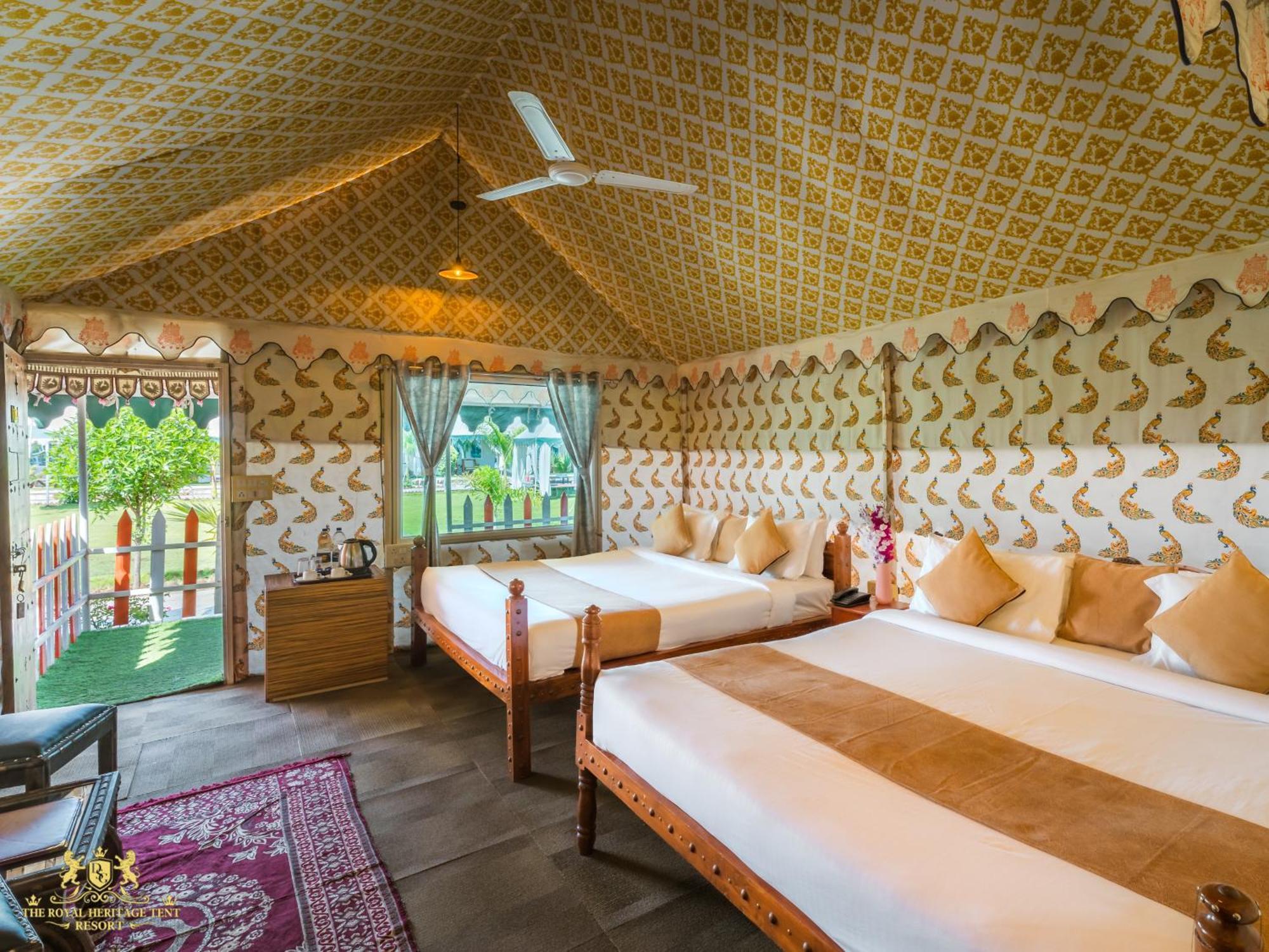 The Royal Heritage Tent Resort- Statue Of Unity Kevadia Екстериор снимка