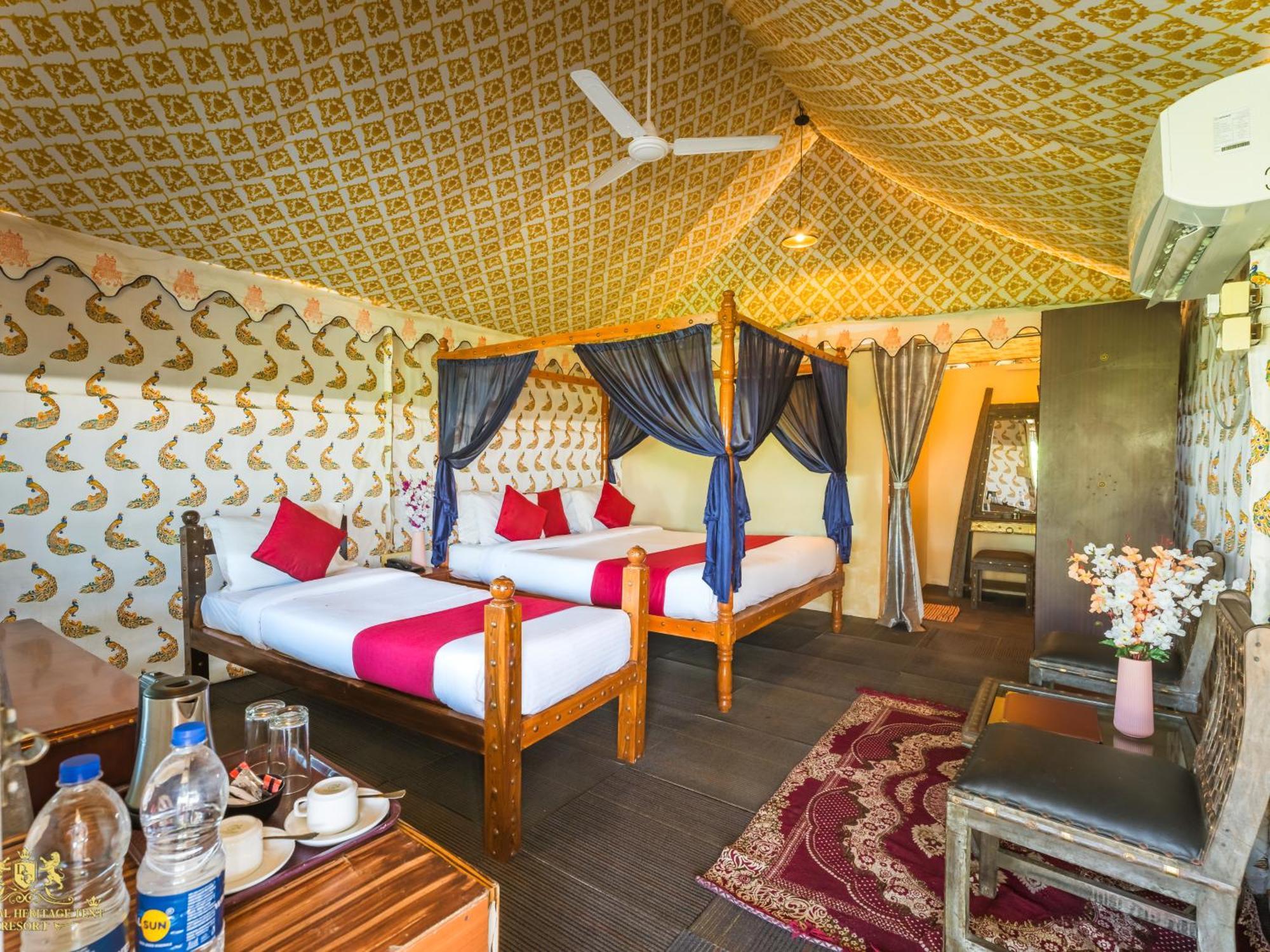 The Royal Heritage Tent Resort- Statue Of Unity Kevadia Стая снимка