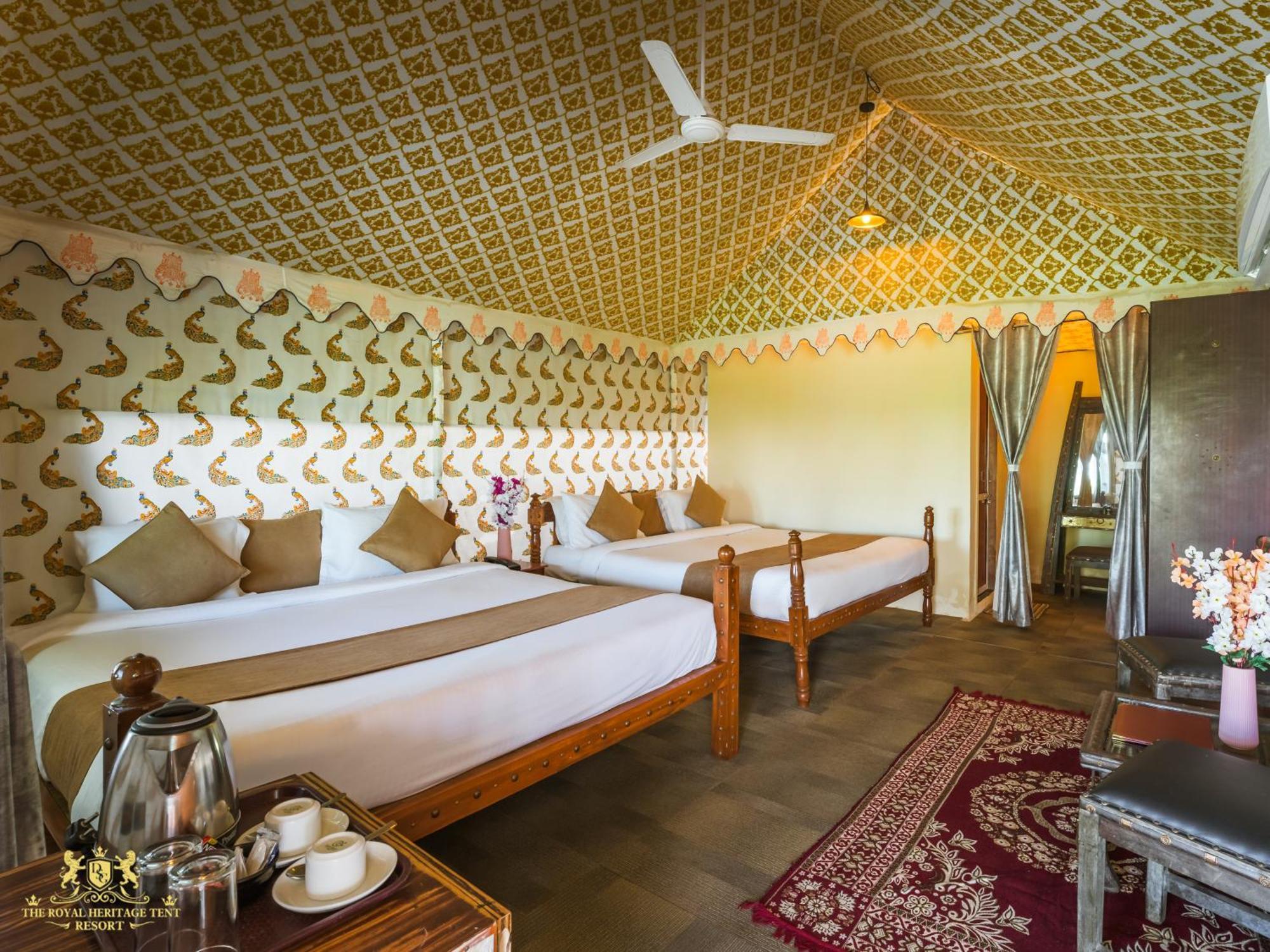 The Royal Heritage Tent Resort- Statue Of Unity Kevadia Екстериор снимка