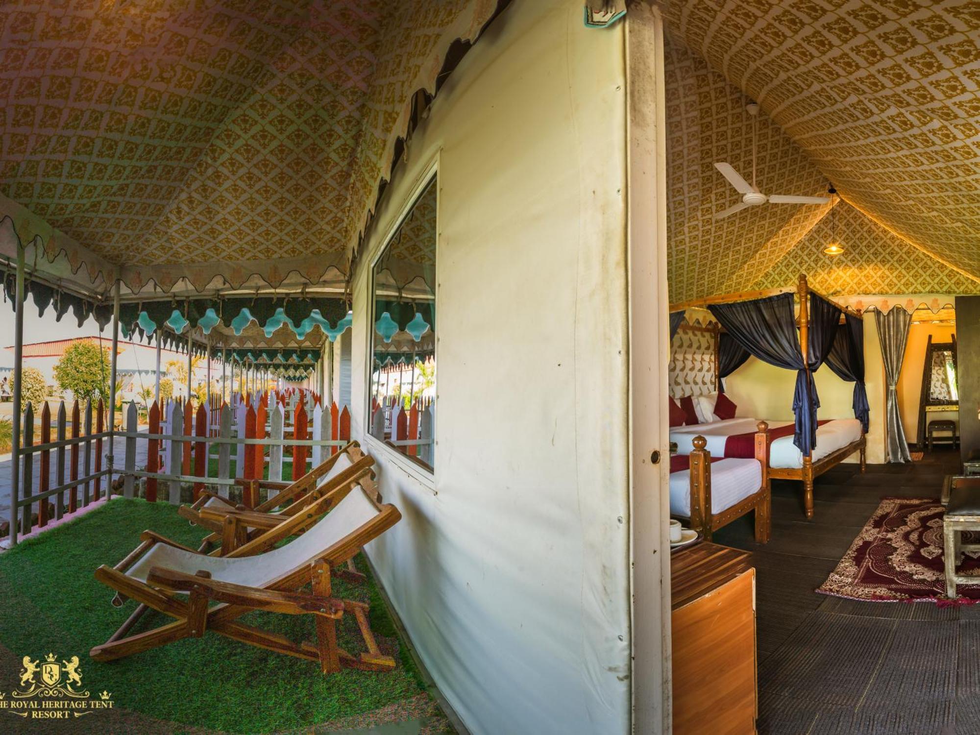 The Royal Heritage Tent Resort- Statue Of Unity Kevadia Екстериор снимка