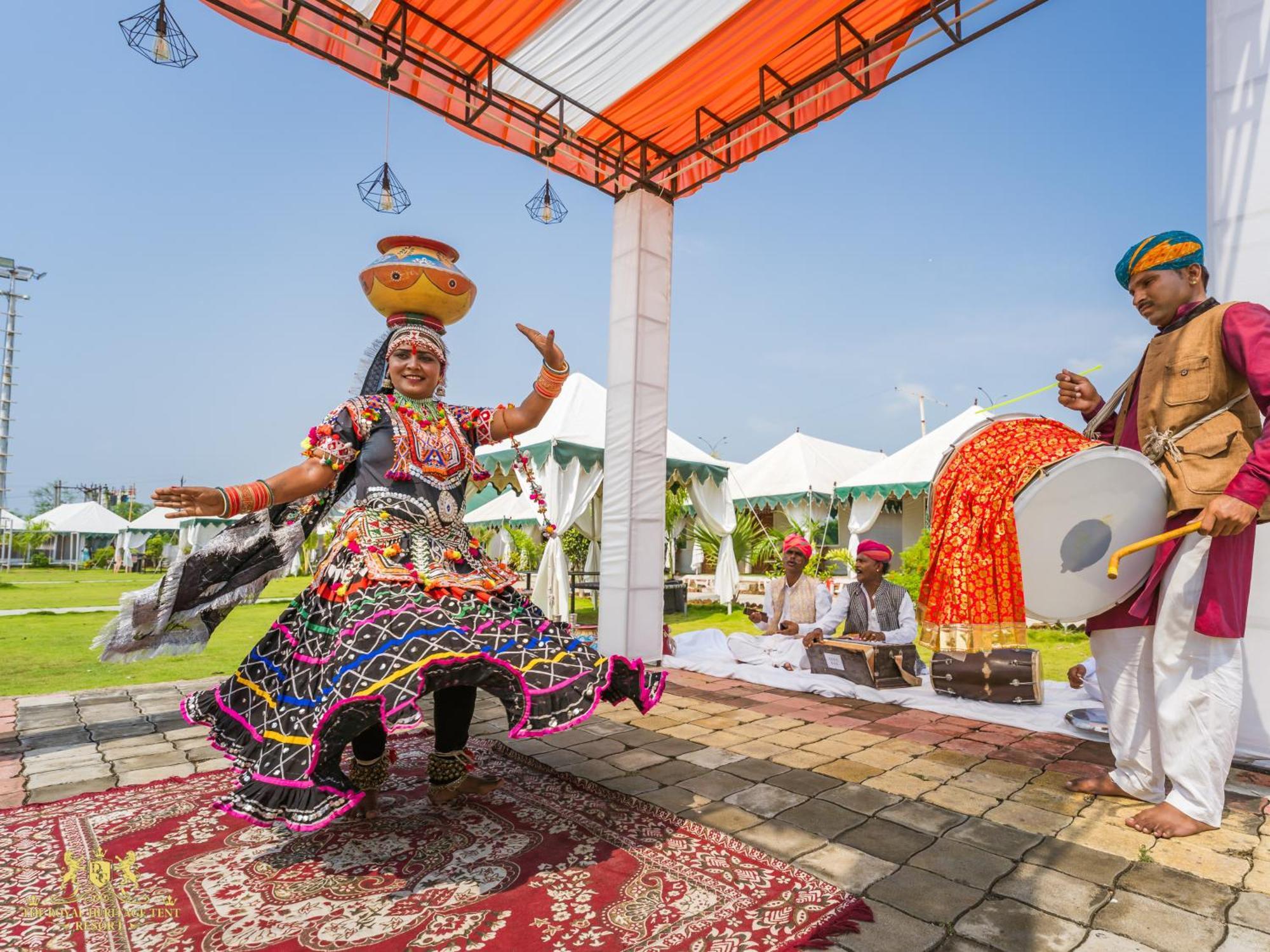 The Royal Heritage Tent Resort- Statue Of Unity Kevadia Екстериор снимка